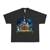 Pigment Black Christmas church and snow grace and mercy Urban Heavy Tee - AdoDesignShop