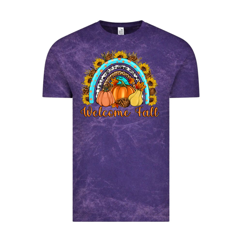 Welcome Fall Rainbow Vintage Tee by Artiststas | Teevron