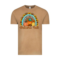 Vintage Camel Welcome Fall Rainbow Vintage Tee - Artiststas