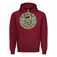 Burgundy if we are in a don't laugh situation Zipper Hoodie - MaliasSmallBusiness