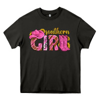 Asphalt southern girl western Heavy Core Tee - texasbilliewilder