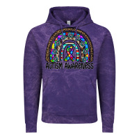 Cloud Purple autism awareness Vintage Hoodie - CowhideDigitalArt