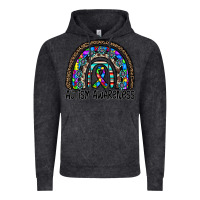 Vintage Black autism awareness Vintage Hoodie - CowhideDigitalArt