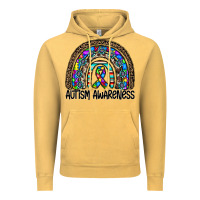 Vintage Mustard autism awareness Vintage Hoodie - CowhideDigitalArt