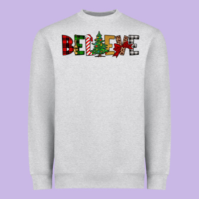 Believe Heavyweight Sweatshirt Designed By Jahusdesignshop