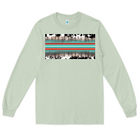 Matcha western cowhide serape sunflower mama license plate Long Sleeve Tee - BarkalooDesign
