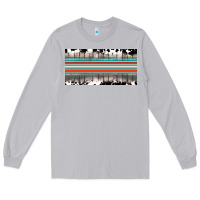 Moon Dust western cowhide serape sunflower mama license plate Long Sleeve Tee - BarkalooDesign