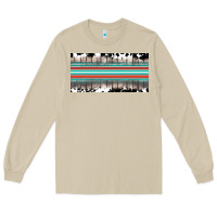 Mushroom western cowhide serape sunflower mama license plate Long Sleeve Tee - BarkalooDesign