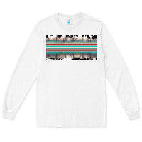 White western cowhide serape sunflower mama license plate Long Sleeve Tee - BarkalooDesign