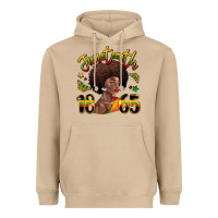 Mushroom juneteenth 1865 black woman Heavyweight Hoodie - LillyAllenDesigns