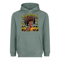 Sage juneteenth 1865 black woman Heavyweight Hoodie - LillyAllenDesigns