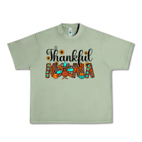 Oil Green thankful mama Urban Heavy Tee - JahusDesignShop