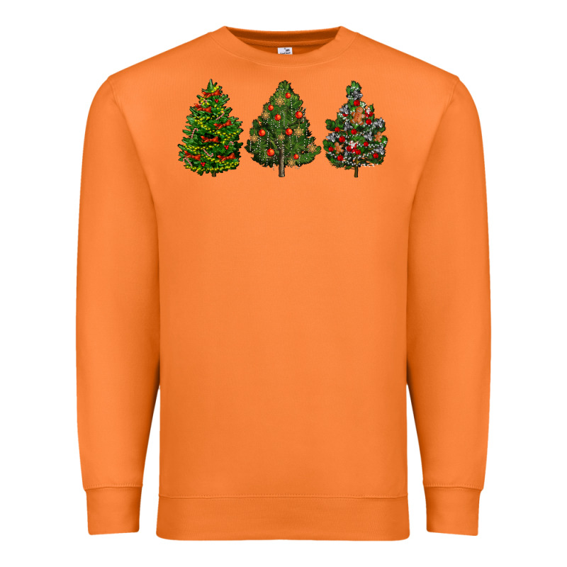 Christmas Trees Premium Sweatshirt by LillyAllenDesigns | Teevron