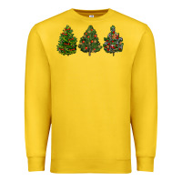 Lemon christmas trees Premium Sweatshirt - LillyAllenDesigns