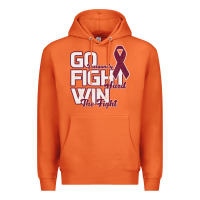 Carrot Go Burgundy Fifht Hard Win The Fight Premium Hoodie - Bettercallsaul