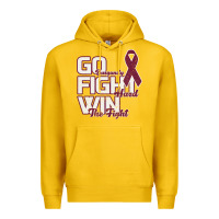 Lemon Go Burgundy Fifht Hard Win The Fight Premium Hoodie - Bettercallsaul