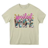 Mossy spoiled wife Heavy Core Tee - texasbilliewilder