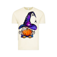 Vintage Arctic witch gnome with pumpkin Vintage Tee - BundleAndBundleShop
