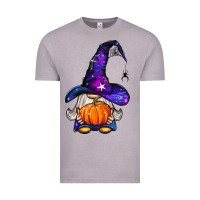 Vintage Zinc witch gnome with pumpkin Vintage Tee - BundleAndBundleShop