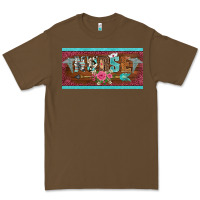 Cacao western nurse with medical  symbol caduceus and arrow license plate te Premium Tee - BarkalooDesign