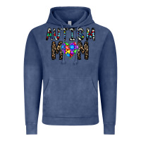 Vintage Denim autism mom Vintage Hoodie - CowhideDigitalArt