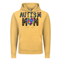 Vintage Mustard autism mom Vintage Hoodie - CowhideDigitalArt