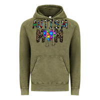 Vintage Olive autism mom Vintage Hoodie - CowhideDigitalArt