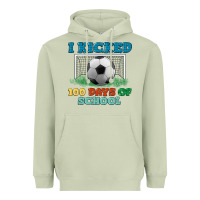 Matcha i kicked 100 days of school Heavyweight Hoodie - LillyAllenDesigns