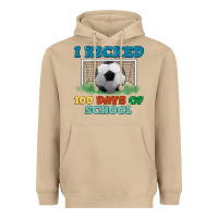 Mushroom i kicked 100 days of school Heavyweight Hoodie - LillyAllenDesigns