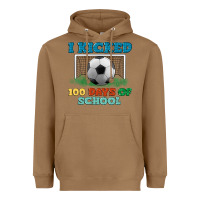 Toasted Coconut i kicked 100 days of school Heavyweight Hoodie - LillyAllenDesigns