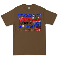 Cacao running on iced coffe and freedom Premium Tee - texasbilliewilder