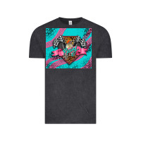 Vintage Black racing pink tumbler Vintage Tee - AdoDesignShop