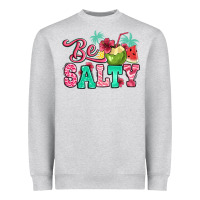 Heather Grey be salty summer Heavyweight Sweatshirt - Jasminsmagicworld