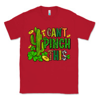 Red cant pinch this with clovers Classic Tee - AdoDesignShop