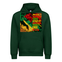 Forest Green juneteenth 1865 because my ancestors werent free in 1776 tumbler Urban Hoodie - CowGirlArtShop