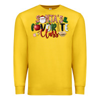 Lemon Santa's Favorite Class Christmas Premium Sweatshirt - LillyAllenDesigns