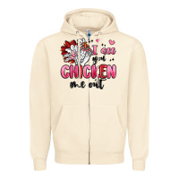 Sandshell i see you chicken out Zipper Hoodie - MaliasSmallBusiness