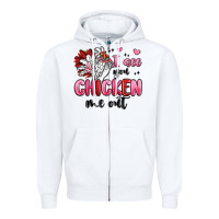I See You Chicken Out Zipper Hoodie | Teevron