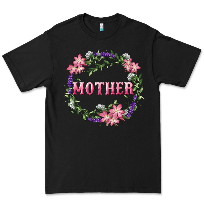 Mother With Floral Wreath Premium Tee by RanaPortraitStore | Teevron