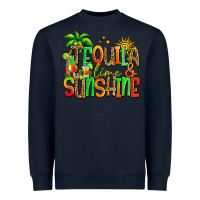 Navy tequila lime and sunshine summer Heavyweight Sweatshirt - Jasminsmagicworld