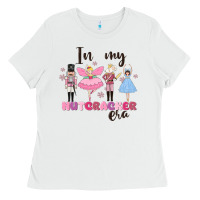 White in my nutcracker era Ladies Tee - MaliasSmallBusiness