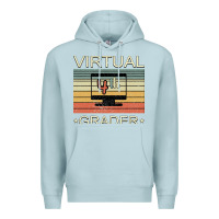 Blue Mist Virtual 4th Grader Premium Hoodie - Bettercallsaul