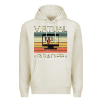 Oatmeal Heather Virtual 4th Grader Premium Hoodie - Bettercallsaul