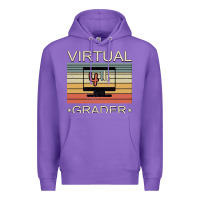 Purple Virtual 4th Grader Premium Hoodie - Bettercallsaul