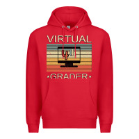 Red Virtual 4th Grader Premium Hoodie - Bettercallsaul