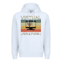 White Virtual 4th Grader Premium Hoodie - Bettercallsaul