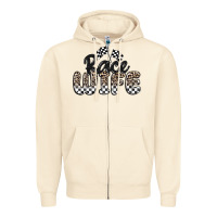 Sandshell race wife Zipper Hoodie - MaliasSmallBusiness
