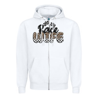 White race wife Zipper Hoodie - MaliasSmallBusiness