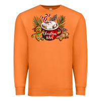 Carrot christmas vibes hot cocoa Premium Sweatshirt - LillyAllenDesigns