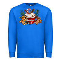 True Royal christmas vibes hot cocoa Premium Sweatshirt - LillyAllenDesigns